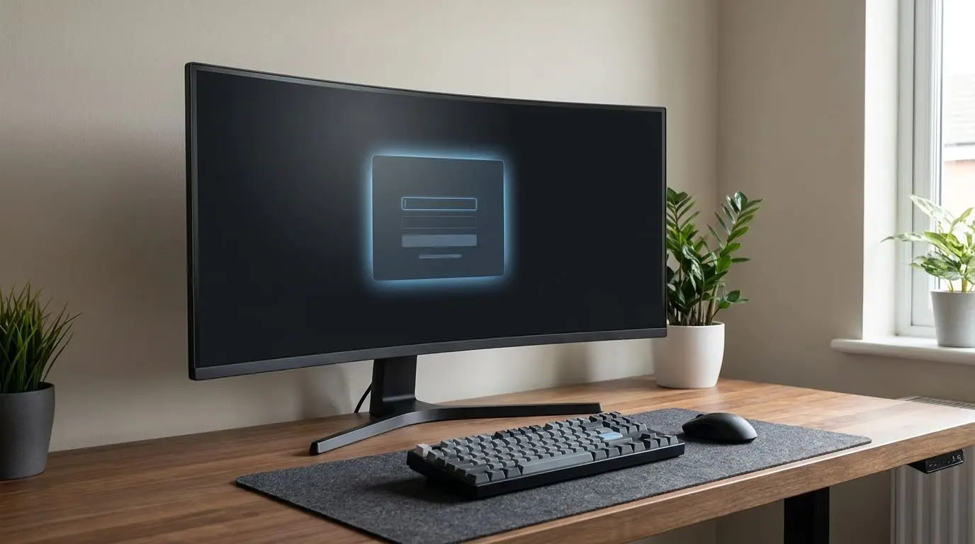 Interfaccia desktop con area di accesso evidenziata