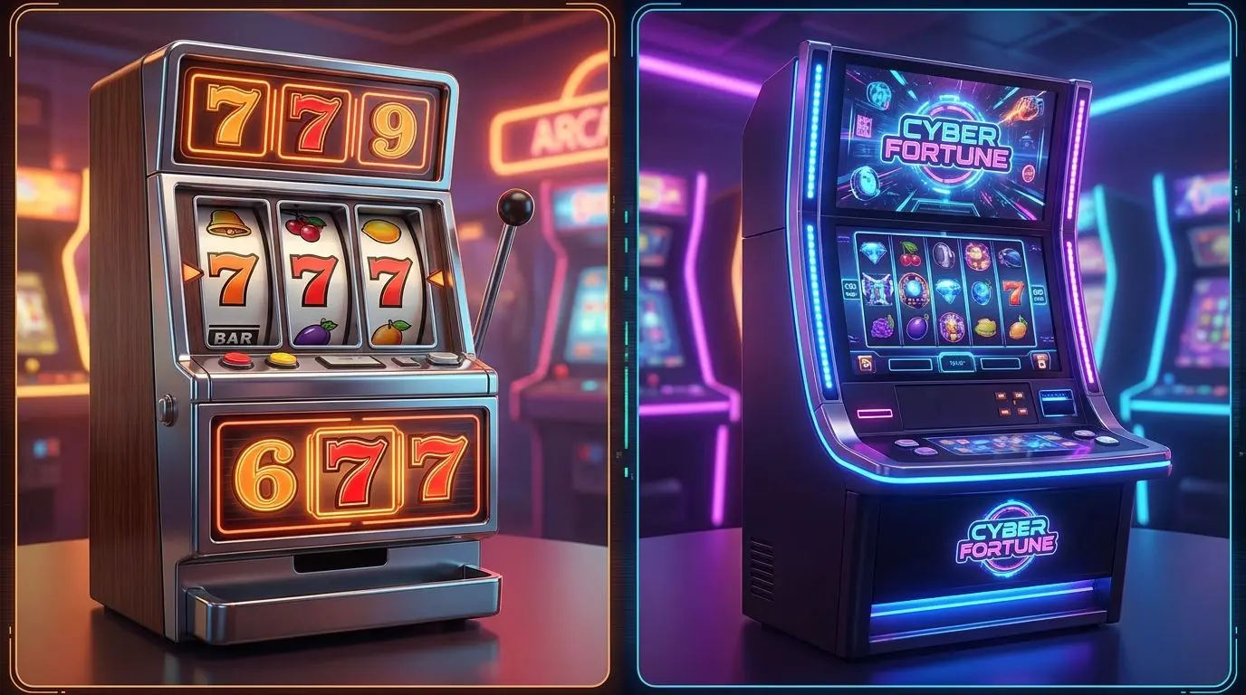 Confronto tra slot classiche e video slot moderne